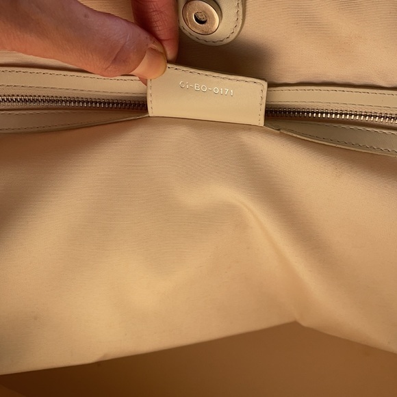 Dior Coated Canvas Cannage Tote Bag White - Picture 10 of 17